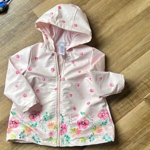 Little Me Floral Raincoat